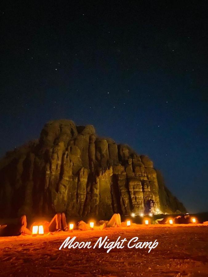 Moon Night Camp Hotell Wadi Rum Exteriör bild